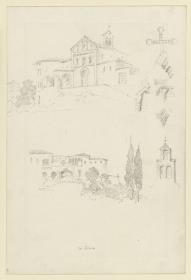 Siena, Villa Belcaro bei Siena, Kirche