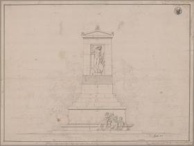 Wöhlsdorf bei Saalfeld. Denkmal Louis Ferdinand