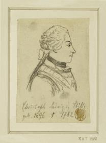 Christoph Ludwig von Stille. Preußischer Generalmajor