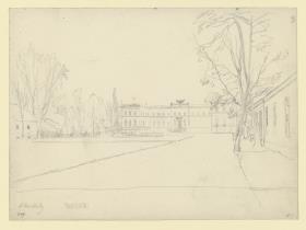Neuhardenberg. Ansicht des Schlosses