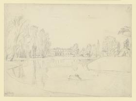 Neuhardenberg. Ansicht des Schlossparkes