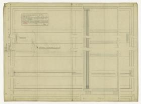 Bücherschrank, Oberteil, Auftrag Ott (Möbelentwürfe, Körpermöbel, Schränke)