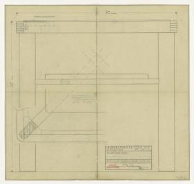 Quadratischer Tisch, Auftrag Ott (Möbelentwürfe, Tische)