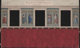 Berlin, Unter den Linden. Kronprinzenpalais, Entwurf zur Kapelle Friedrich Wilhelm III.