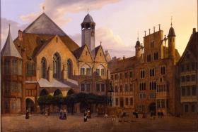Marktplatz in Hildesheim