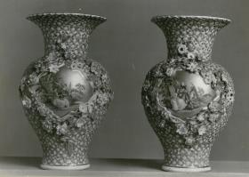 Vase aus einem 5teiligen Vasensatz