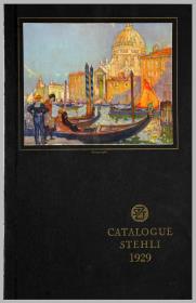 Catalogue Stehli 1929.
