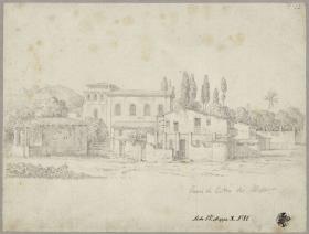 "In der Vorstadt von Messina" / Landhaus bei Messina