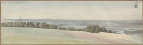 Landschaft bei Stettin (Szczecin), das Papenwasser