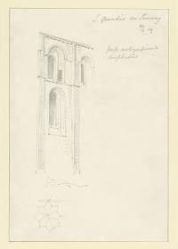 Tournai, St. Quentin, Außenansicht eines Joches