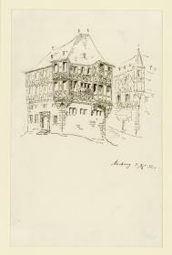 Marburg, Fachwerkhaus