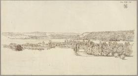 Köstritz. Flusslandschaft