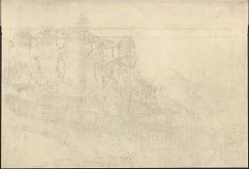 Ruine, wohl einer Burg