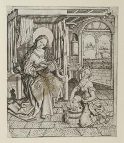 Madonna mit dem badenden Kinde
