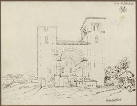 Gerbstedt. Ruine des Klosters