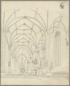Merseburg. Dom. Innere Ansicht