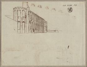 Trier. Ansicht der Basilika