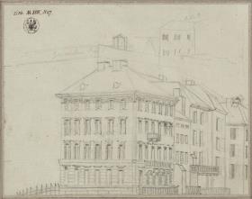 Berlin. Schloss. Häuser an der Schlossfreiheit