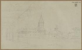Konstantinopel. Ansicht des Klosters Santa Maria