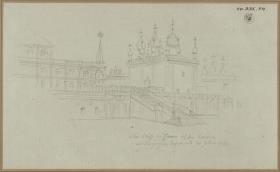 Moskau. Palast und Kirchen im Kreml