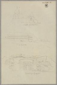 Grabmäler und Klostergebäude in Ägypten