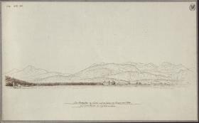 Das Schneegebirge des Loibel auf der Grenze von Kärnten und Krain