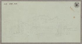 Der Hafen und die Zitadelle von Triest