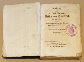 Reisen durch Frankreich im Jahr 1787, nebst einer Schilderung der Natur und Sitten in Provence