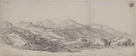 "Hafen des Ulisses bei Taormina" / Landschaft bei Taormina
