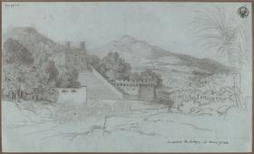 "Kloster Tre Castagne auf dem Aetna" / Kloster am Ätna