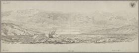 "Meerenge bei Messina, Scylla und Charybdis"