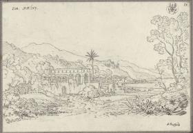 Ideale Landschaft bei Messina / Landhaus bei Messina