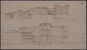 Berlin, Pariser Platz. Palais Prinz Wilhelm. Ansicht