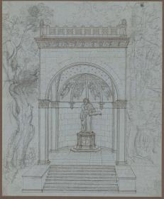 Mansfeld. Entwurf zu einem Luther-Denkmal