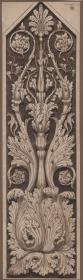 Steigendes Akanthusblatt-Ornament