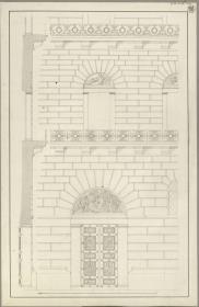 Entwurf zu einer Palastfassade im florentinischen Stil