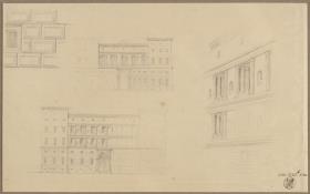 Entwürfe zum Palais des Prinzen Wilhelm