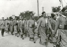Marschierende Algerier