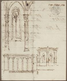Entwürfe zu gotischer Architektur