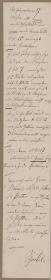 Text zu Geländerentwürfen. Anweisungen an Johann Matthäus Mauch