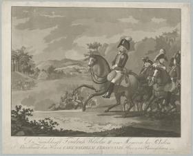 Rückkehr Friedrich Wilhelm III. von Manöver bei Potsdam