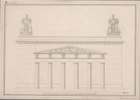 Berlin. Neue Wache. Aufriss