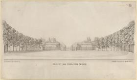 Berlin. Potsdamer Tor. Ansicht von der Feldseite