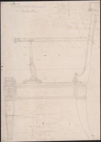 Berlin, Wilhelmplatz. Palais des Prinzen Karl von Preußen, Marmorsaal. Entwurf zu einem Sessel