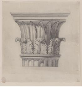 Dorisches Kapitell mit Ankanthus