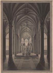 Berlin. Schloss Charlottenburg, Schlosspark, Mausoleum der Königin Luise. Innenraum