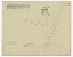 Lehnstuhl, Modell 068, Ergänzung (Möbelentwürfe, Sitzmöbel)