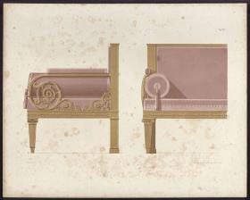 Tafel 12: Ansichten eines Sofas