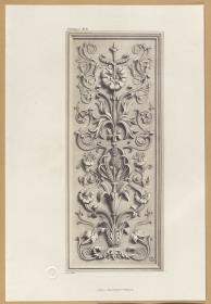 Vorbilder für Fabrikanten und Handwerker. Teil 1, Abteilung 1, Blatt 25: Marmorrelief aus der Villa Poniatowski in Rom
