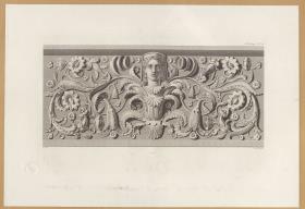 Vorbilder für Fabrikanten und Handwerker. Teil 1, Abteilung 1, Blatt 26: Terrakottarelief aus der Villa Poniatowski in Rom